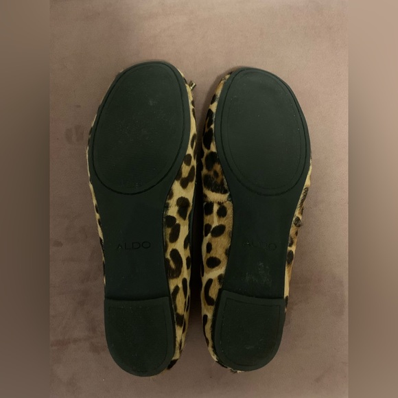 Aldo ballerina leopard print Flats size 6 - Picture 5 of 6